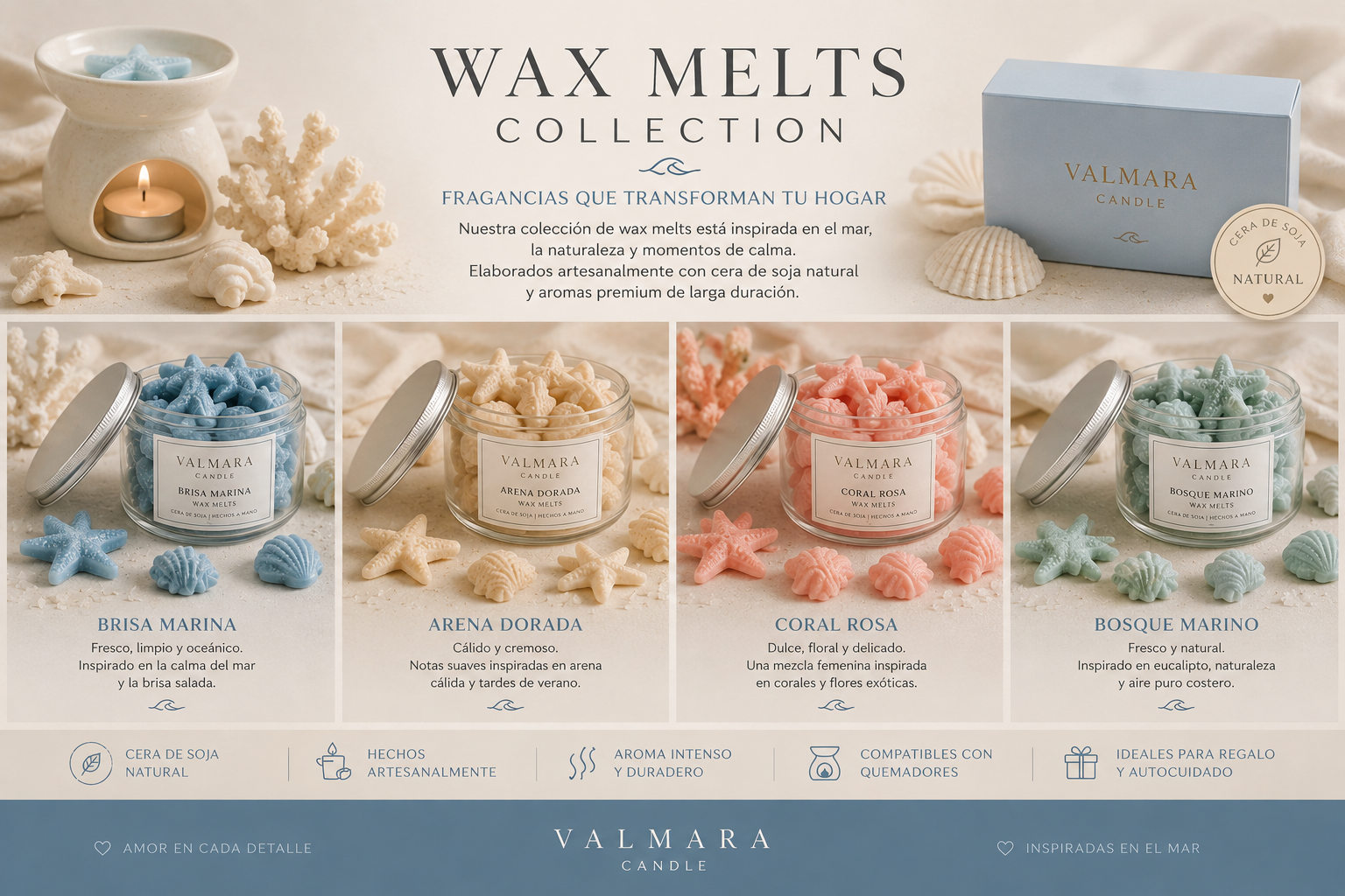 WAX MELTS | Fragancias que transforman tu hogar