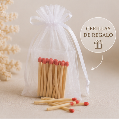 PACK MOMENTOS ESPECIALES | Quemador + Wax Melts + Cerillas de Regalo