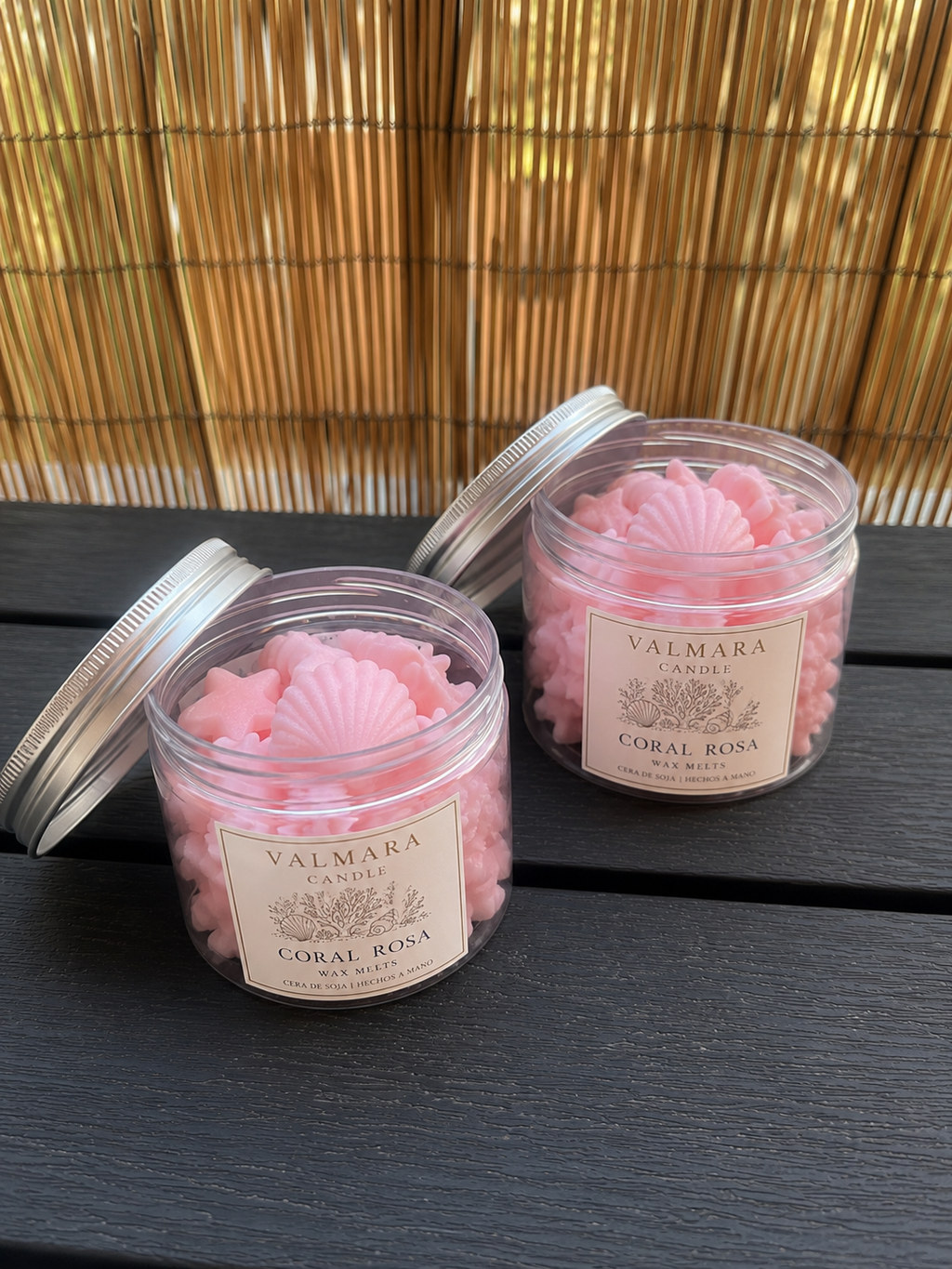WAX MELTS CORAL ROSA | Hibisco - Frambuesa - Flor de tiaré