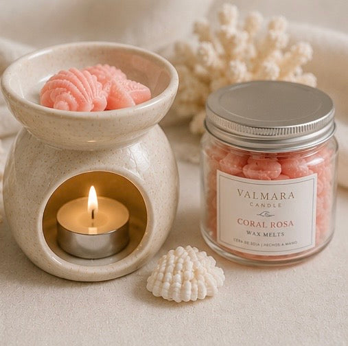 WAX MELTS CORAL ROSA | Inspirados en flores exóticas y atardeceres rosados