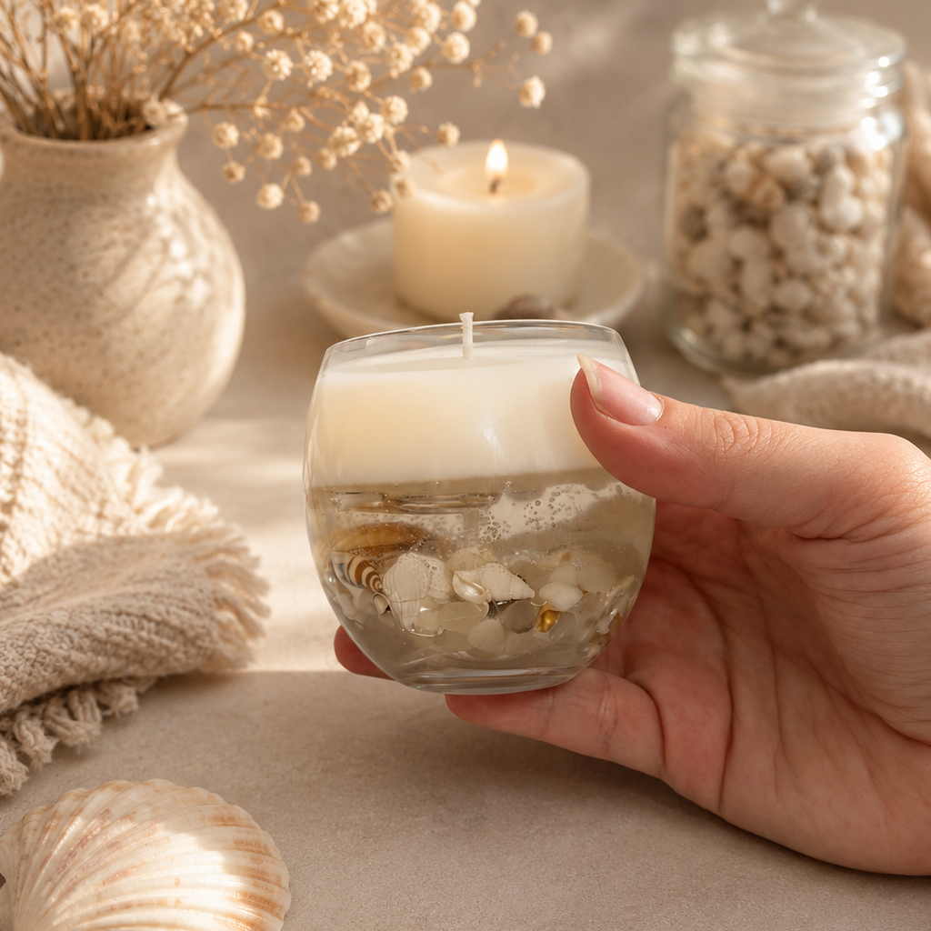VELA DE COCO Y VAINILLA | PERLA DEL MAR