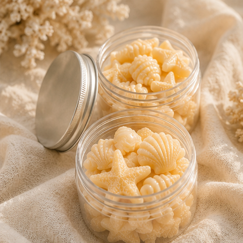 WAX MELTS ARENA DORADA | Coco - Vainilla - Azúcar Tostado