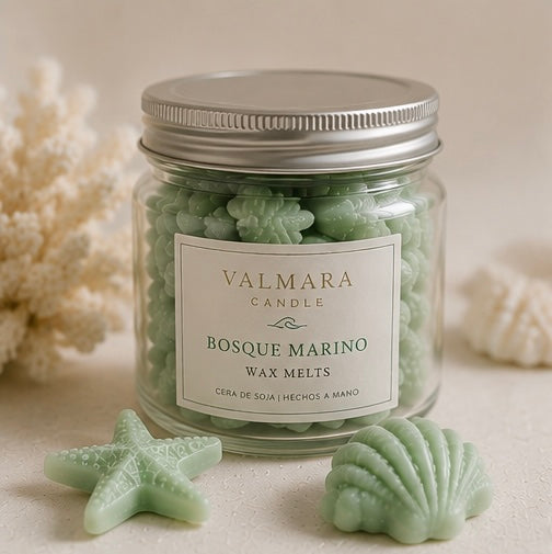 WAX MELTS BOSQUE MARINO | Inspirados en naturaleza costera y aire puro