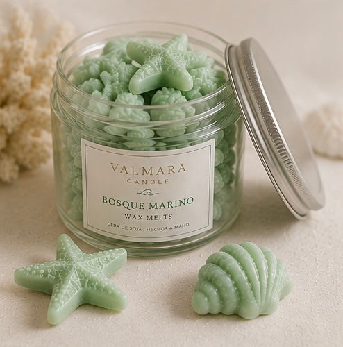 WAX MELTS BOSQUE MARINO | Inspirados en naturaleza costera y aire puro