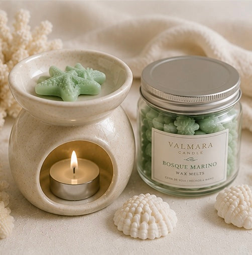 WAX MELTS BOSQUE MARINO | Inspirados en naturaleza costera y aire puro