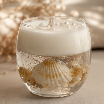 VELA DE COCO Y VAINILLA | PERLA DEL MAR