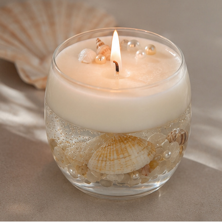 VELA DE COCO Y VAINILLA | PERLA DEL MAR