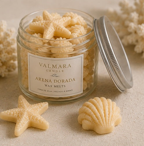 WAX MELTS ARENA DORADA | Inspirados en la calidez de la arena y el verano