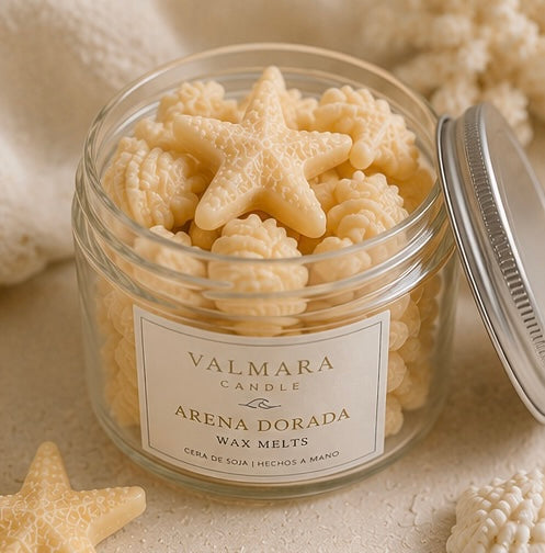 WAX MELTS ARENA DORADA | Inspirados en la calidez de la arena y el verano